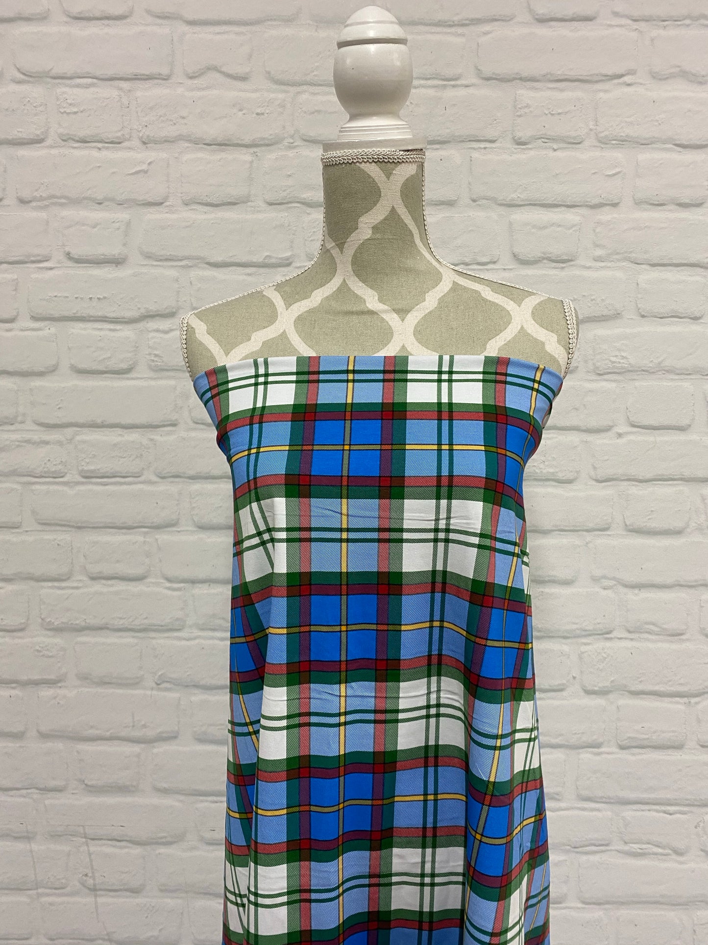 Alberta Tartan Cotton Jersey