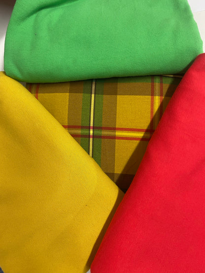 Saskatchewan Tartan Cotton Woven