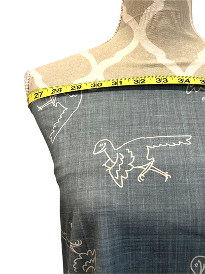 Archaeopteryx dinosaur - Cotton French Terry