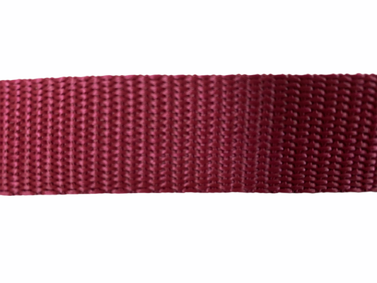 Polypro Webbing 25mm (1inch) - Crimson