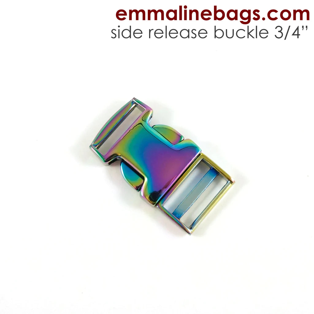 Side Release Buckle: 3/4" (18 mm)