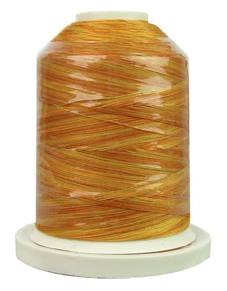 Signature Variegated Thread - 700 Yards - Cotton - 40 Weight - 076 Brassy Yellows