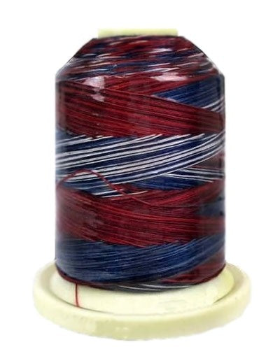 Signature Variegated Thread - 700 Yards - Cotton - 40 Weight - 013 Stars & Stripes