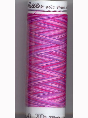 Mettler Polysheen Variegated Thread, 200M - 9973