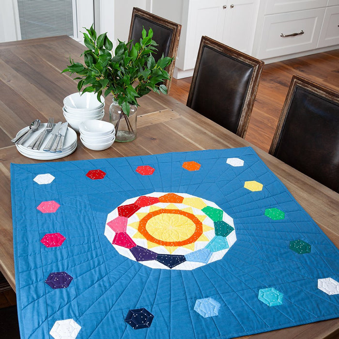 Riley Blake Table Topper Kit - June Sunny Rainbow